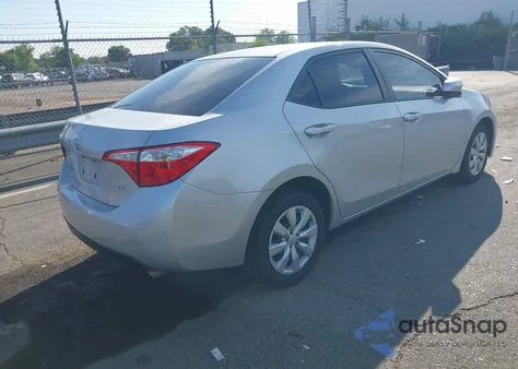 2014 Toyota Corolla Le from USA, damaged, VIN 5YFBURHE5EP154430